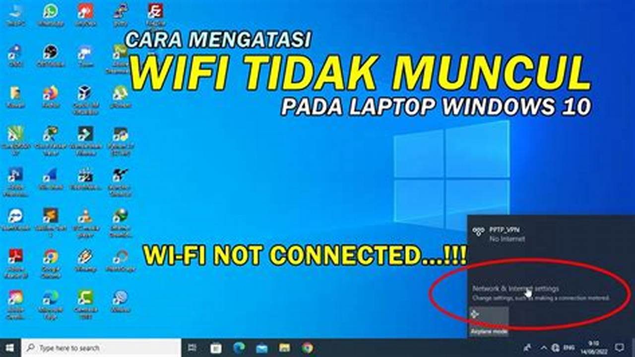 BagaimanaCara Jika Wifi Tidak Muncul Di Laptop