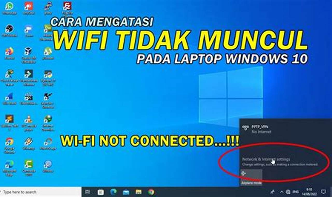 BagaimanaCara Jika Wifi Tidak Muncul Di Laptop