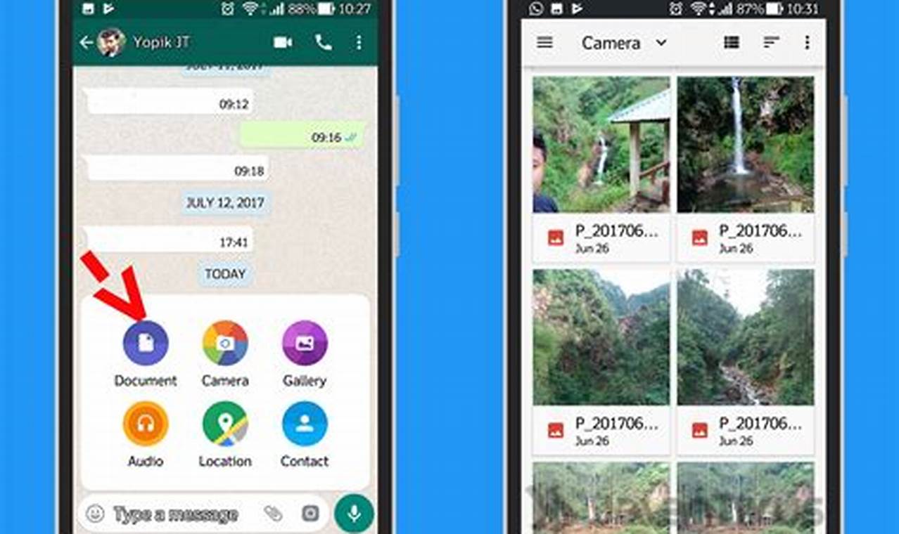 Cara Mengirim Video Full di WhatsApp iPhone