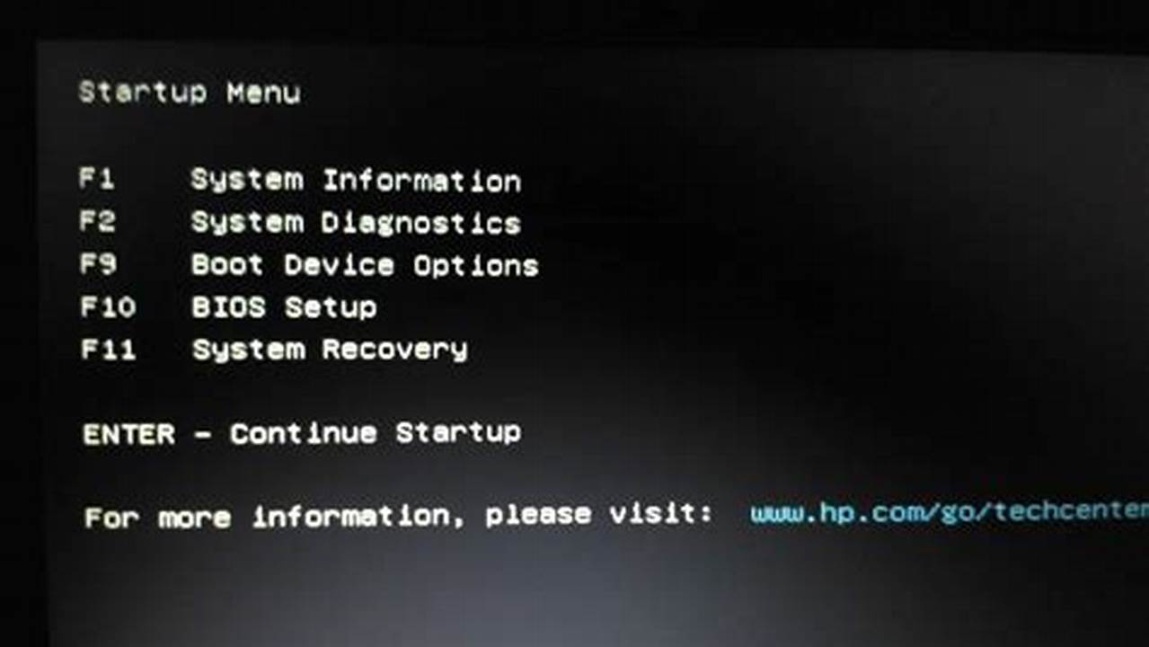 Panduan Lengkap: Cara Masuk BIOS Laptop HP untuk Pengguna Pemula