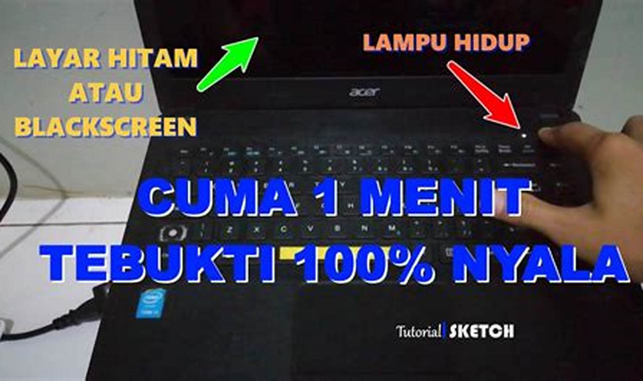 Tutorial: Cara Mengatasi Laptop Blank Hitam Tapi Hidup, Ampuh dan Praktis!