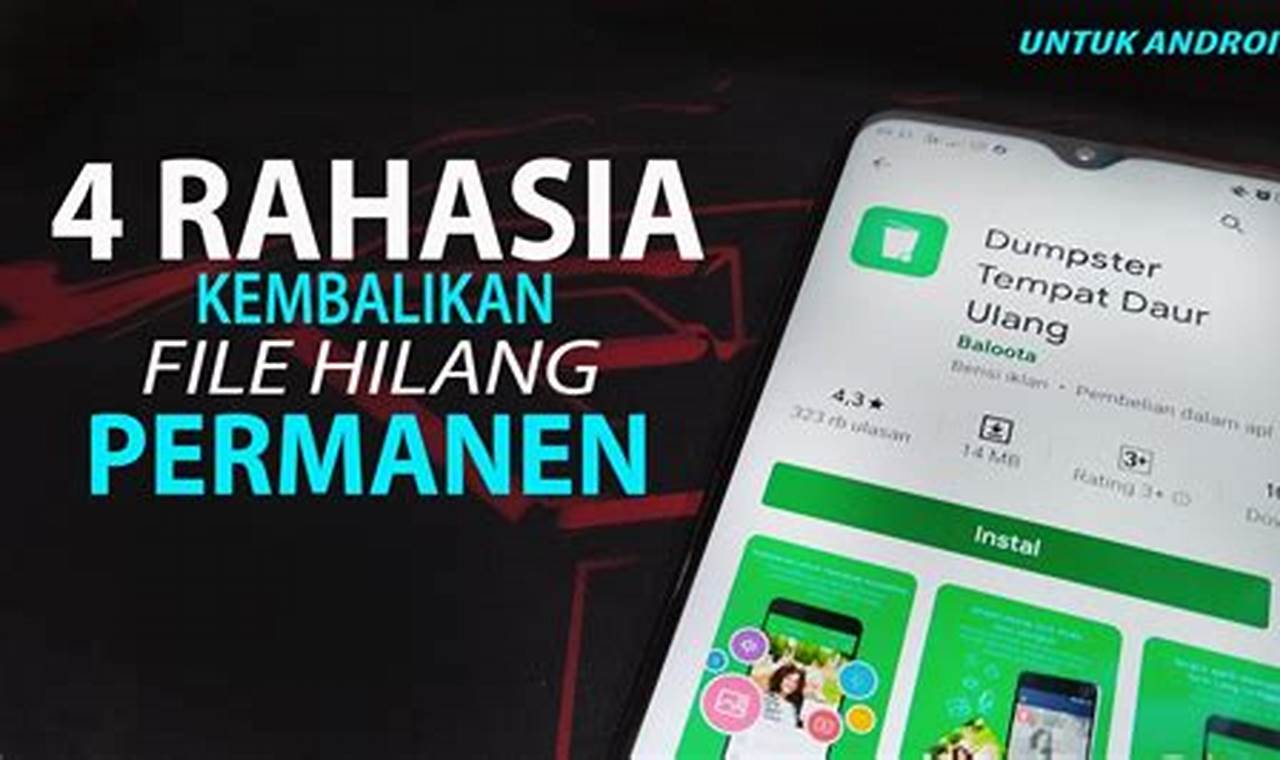 Tutorial: Cara Mengembalikan Video Terhapus Permanen di HP OPPO