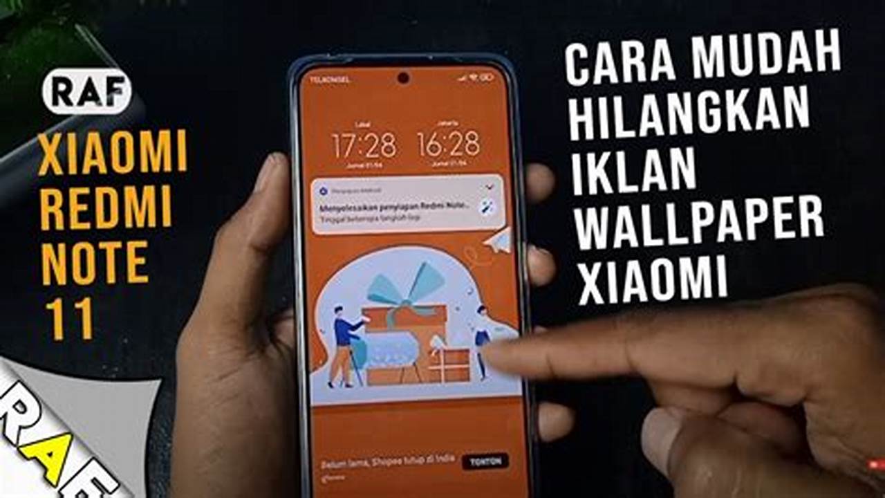 Cara Mudah Menghilangkan Wallpaper Layar Kunci Xiaomi