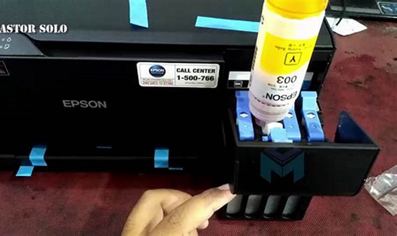 Cara Isi Tinta Printer Epson L3110: Tutorial Lengkap dan Mudah