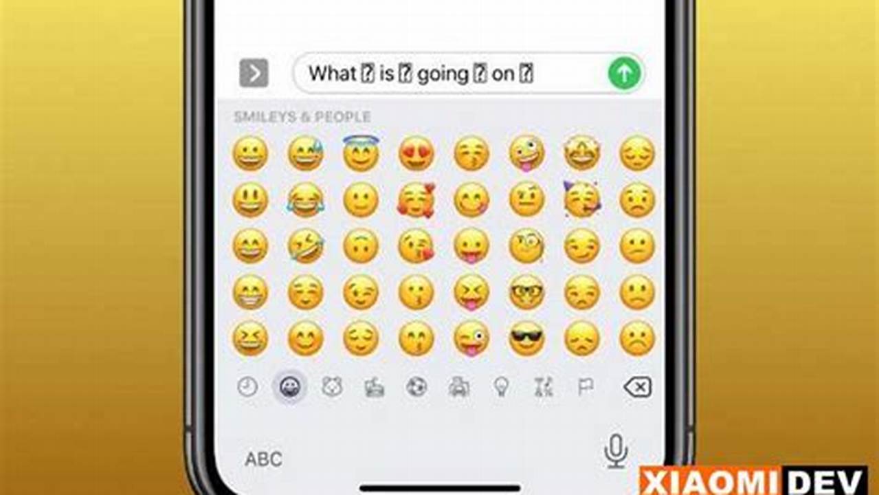 Cara Ubah Emoji Xiaomi Jadi iPhone Tanpa Aplikasi