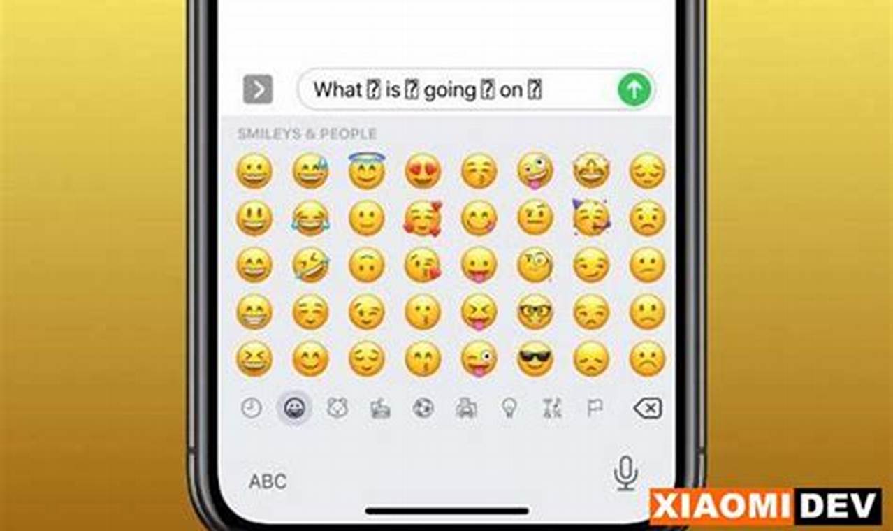 Cara Ubah Emoji Xiaomi Jadi iPhone Tanpa Aplikasi
