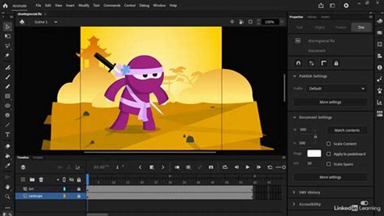 Adobe Animate, Rekomendasi