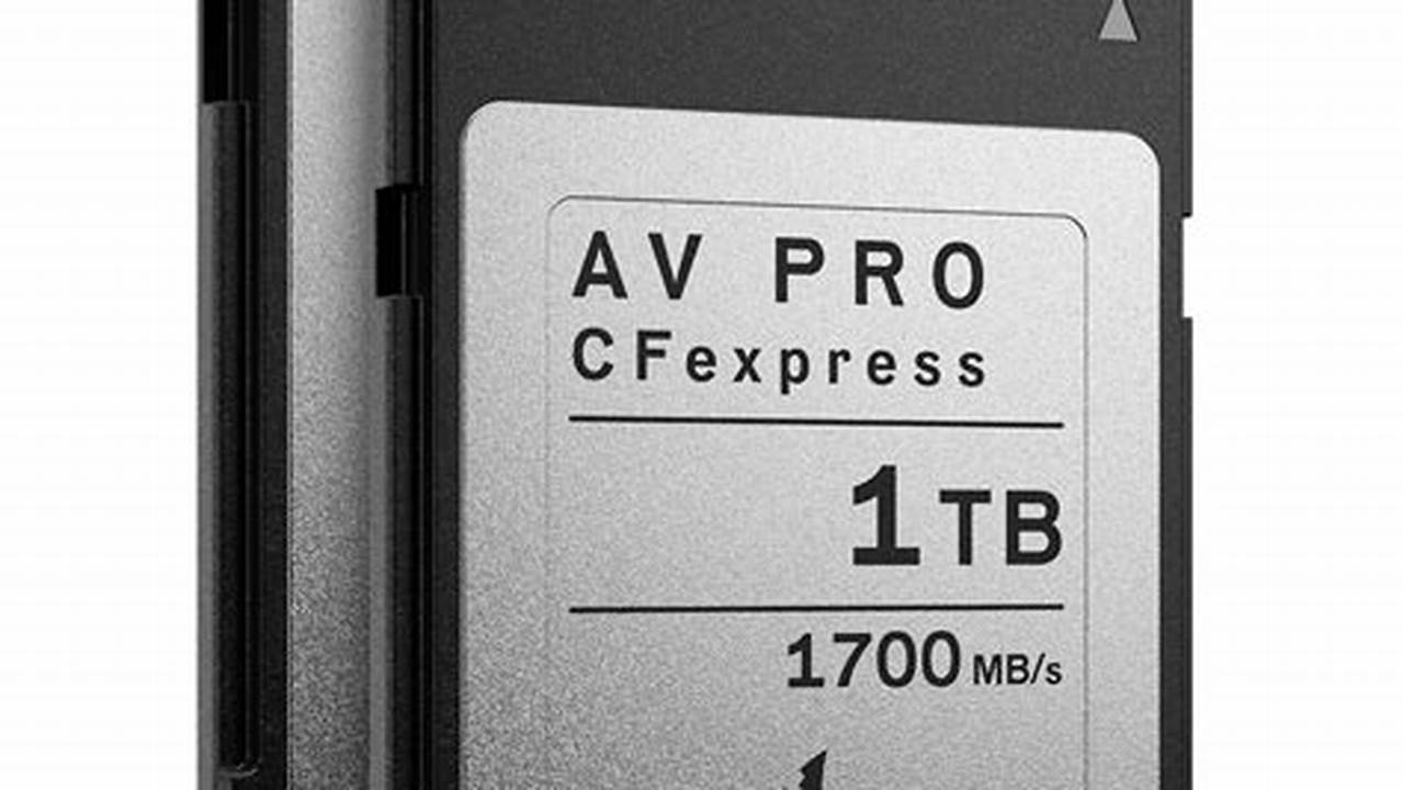 Angelbird AV PRO CFexpress 2.0 Type B, Rekomendasi