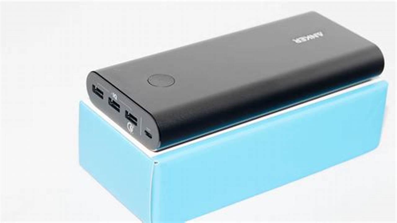 Anker PowerCore+ 26800mAh, Rekomendasi