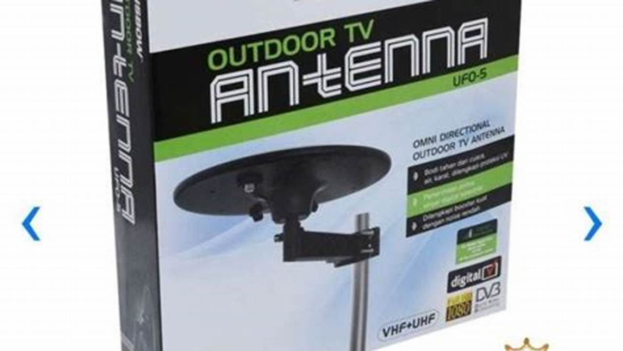Antena TV Digital HDTV Outdoor Krisbow HD 101, Rekomendasi