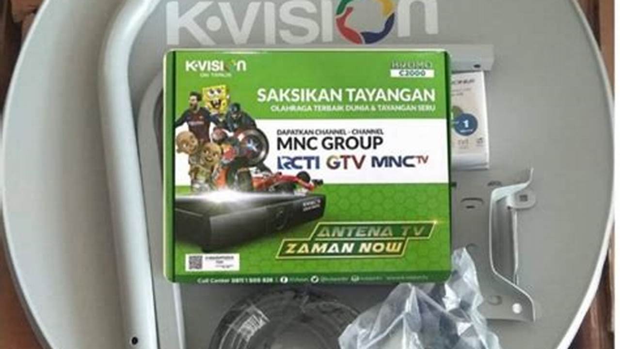 Antena TV Digital K Vision Bromo C32, Rekomendasi