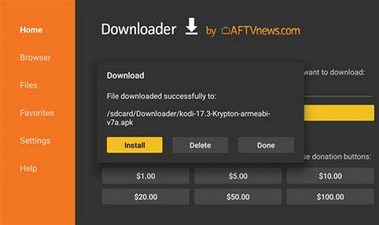 Aplikasi Downloader Android