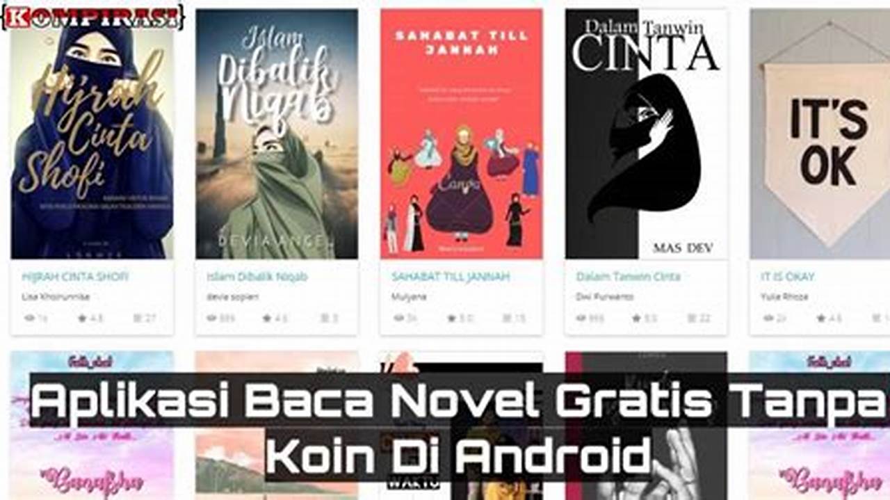 Aplikasi Novel Android: Temukan Rekomendasi Terbaik!