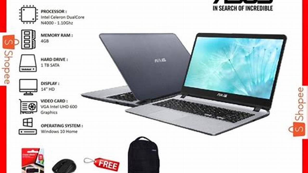 Asus Vivobook A407MA, Rekomendasi