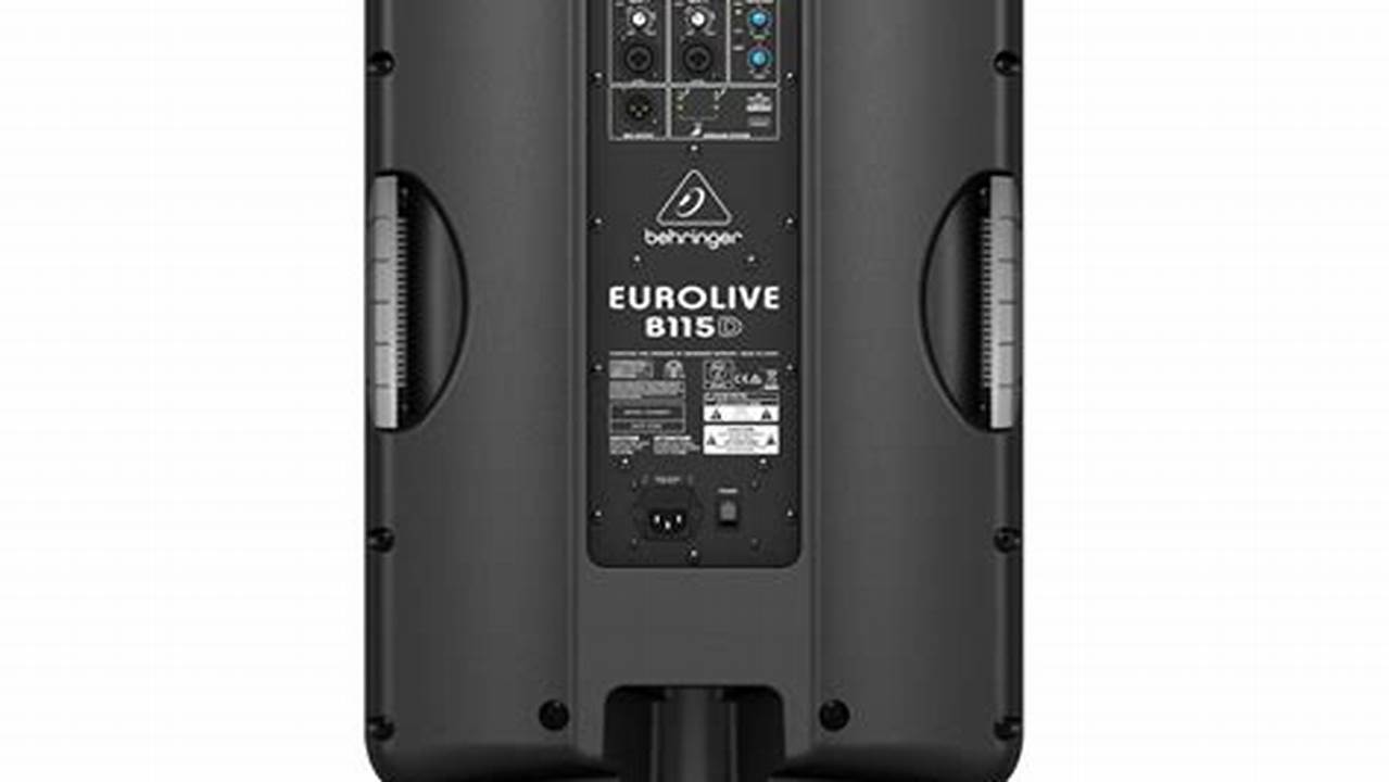 Behringer Eurolive B115D, Rekomendasi