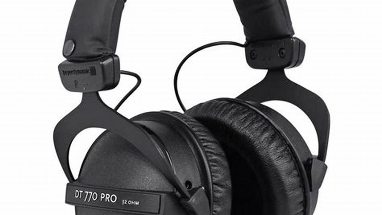 Beyerdynamic DT 770 Pro, Rekomendasi