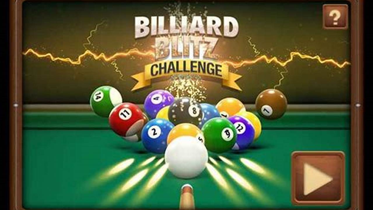 Billiard Blitz, Rekomendasi