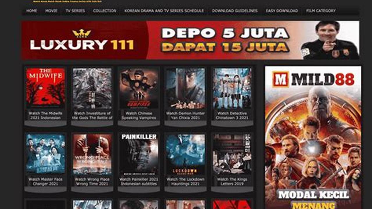 Bioskopkeren, Rekomendasi