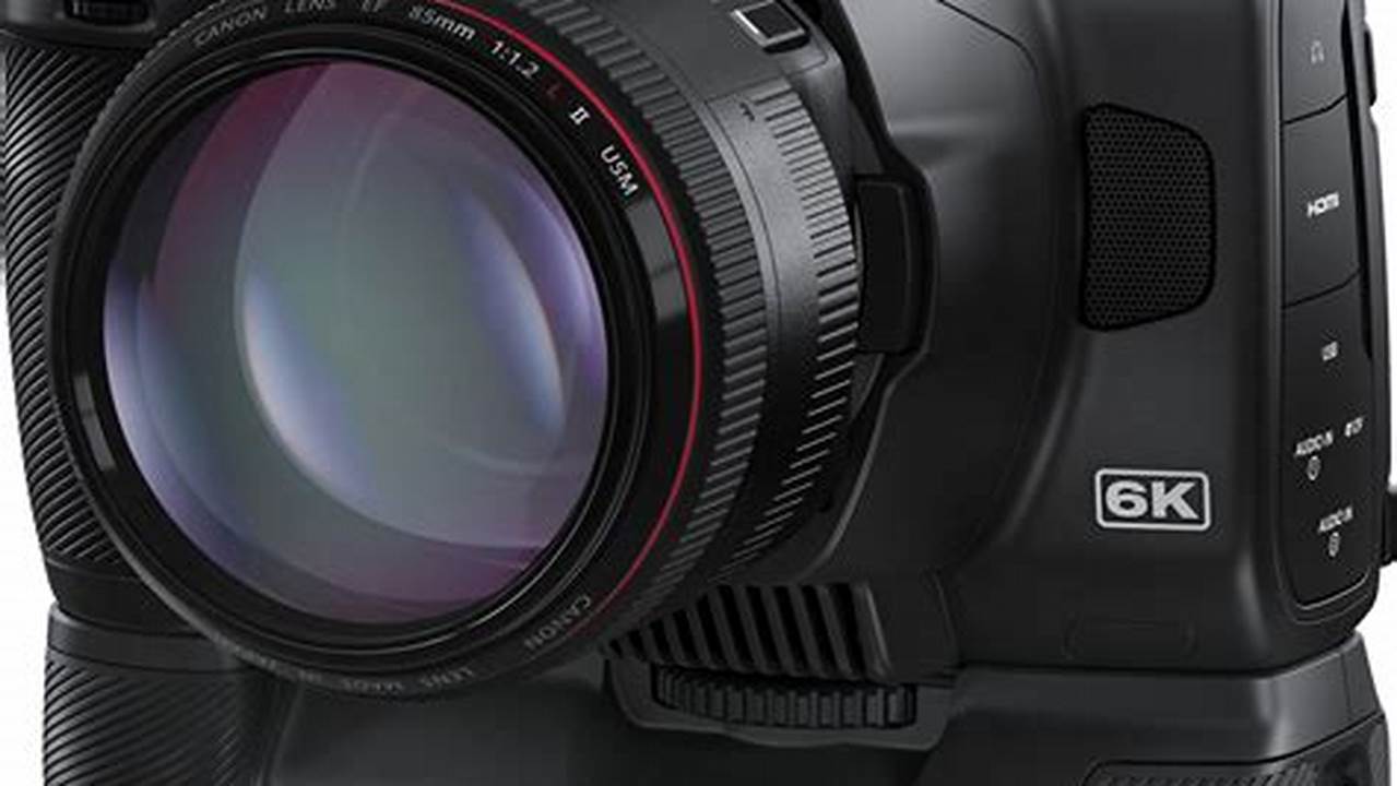 Blackmagic Design Pocket Cinema Camera 6K Pro, Rekomendasi