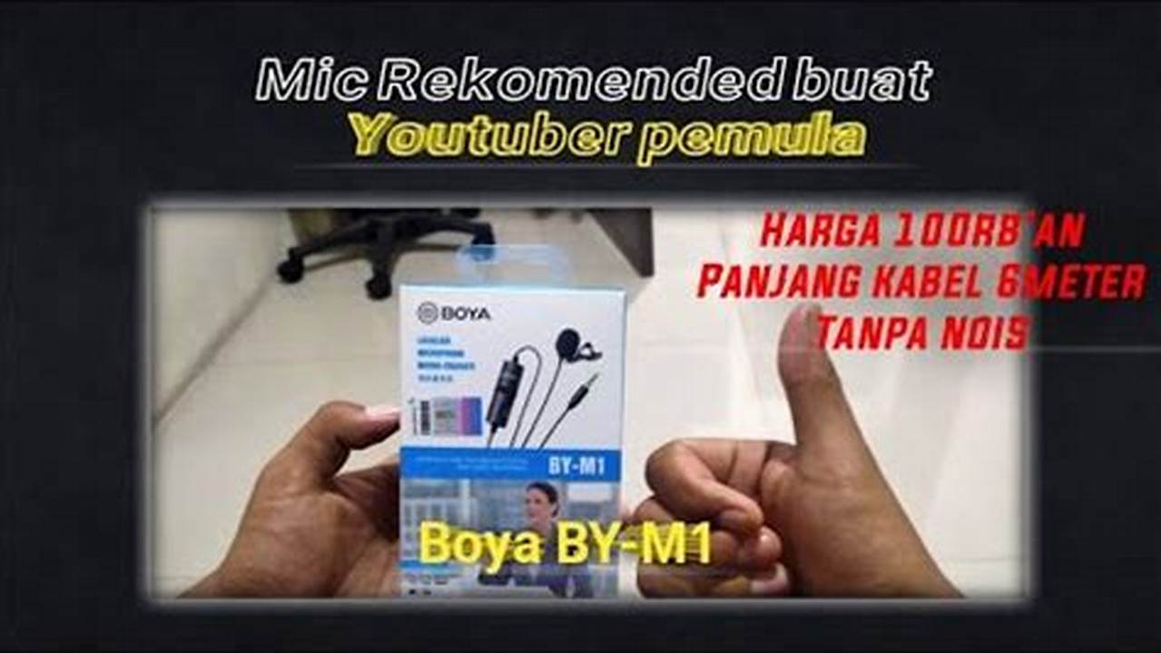 Boya, Rekomendasi