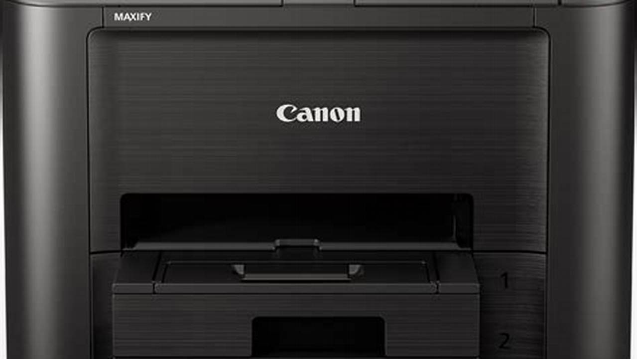 Canon Maxify, Rekomendasi