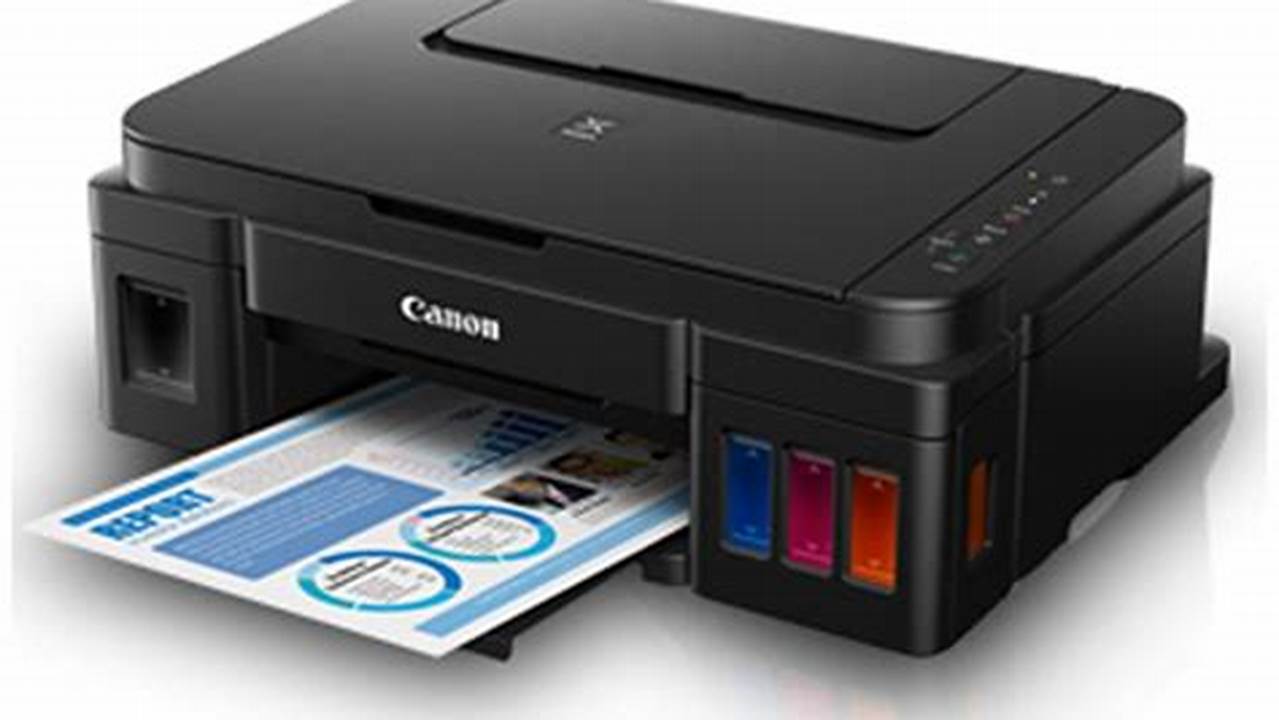 Canon Pixma G2000, Rekomendasi