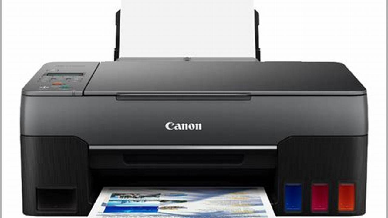 Canon Pixma G3000, Rekomendasi