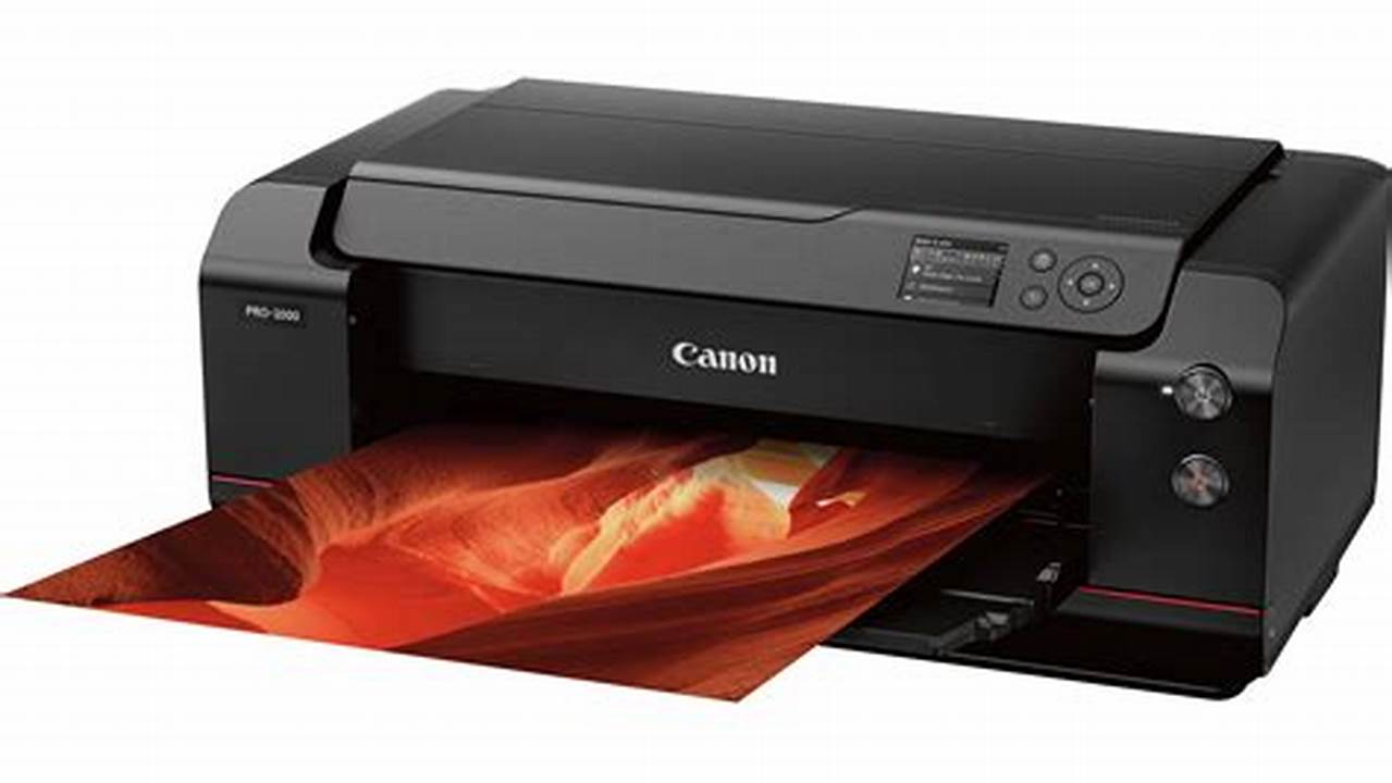 Canon ImagePROGRAF, Rekomendasi