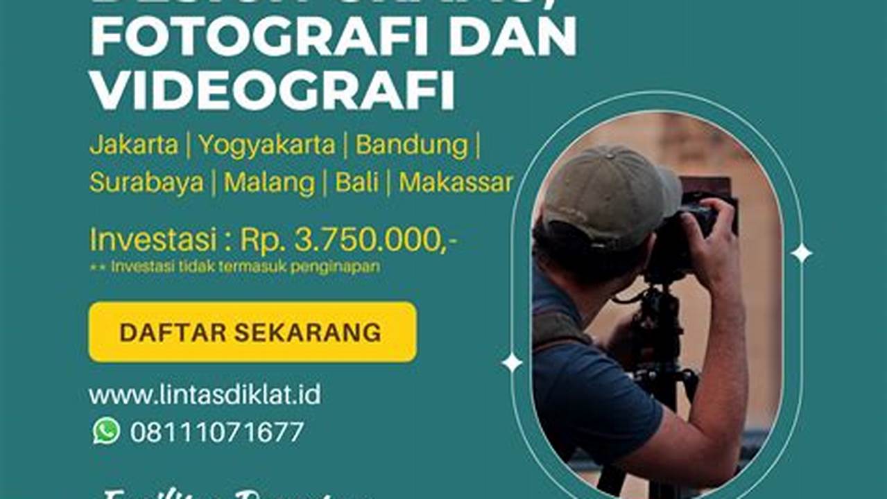 Cocok Untuk Fotografi Dan Videografi, Rekomendasi