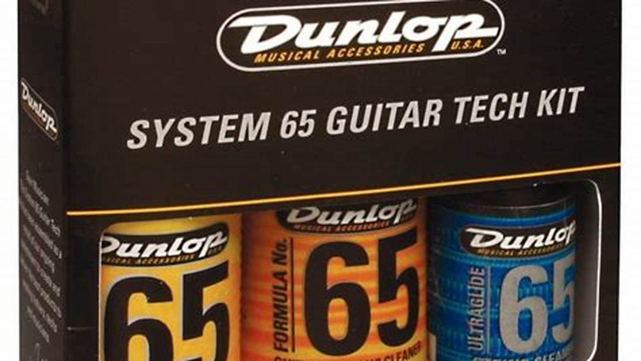 Dunlop System 65, Rekomendasi