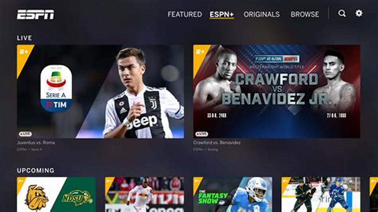 ESPN+, Rekomendasi