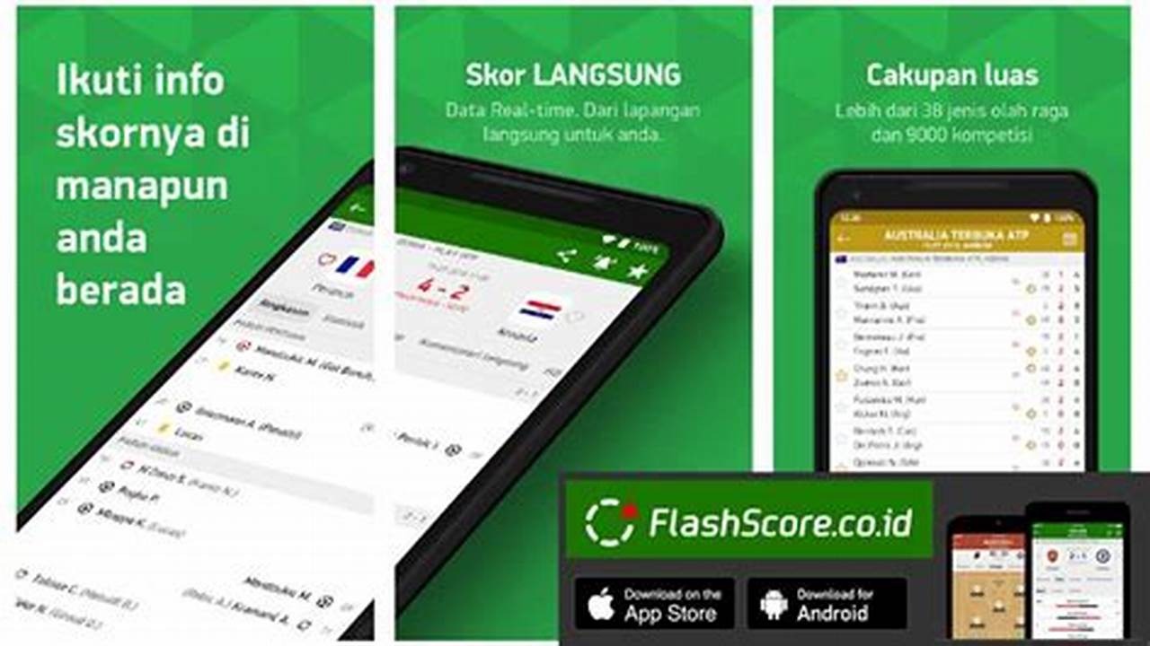 Temukan Rahasia Live Score Olahraga dengan Flashscore!