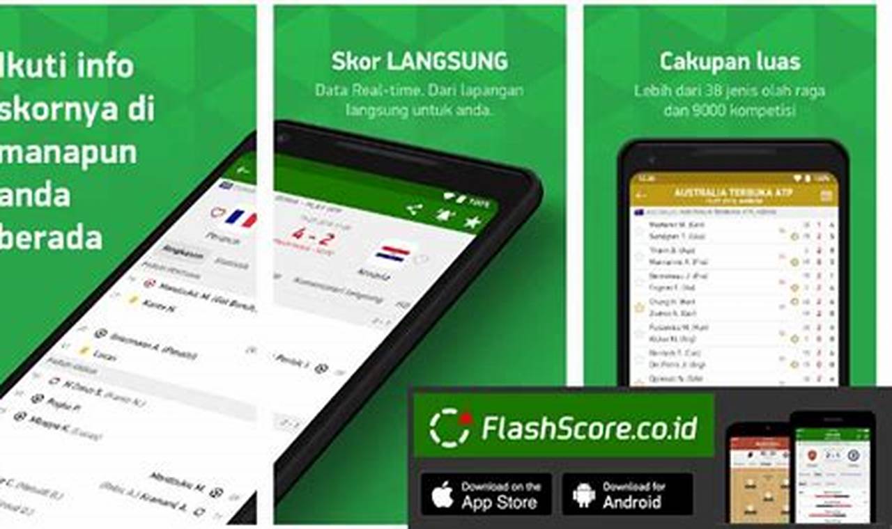 Flashscore Aplikasi Live Score