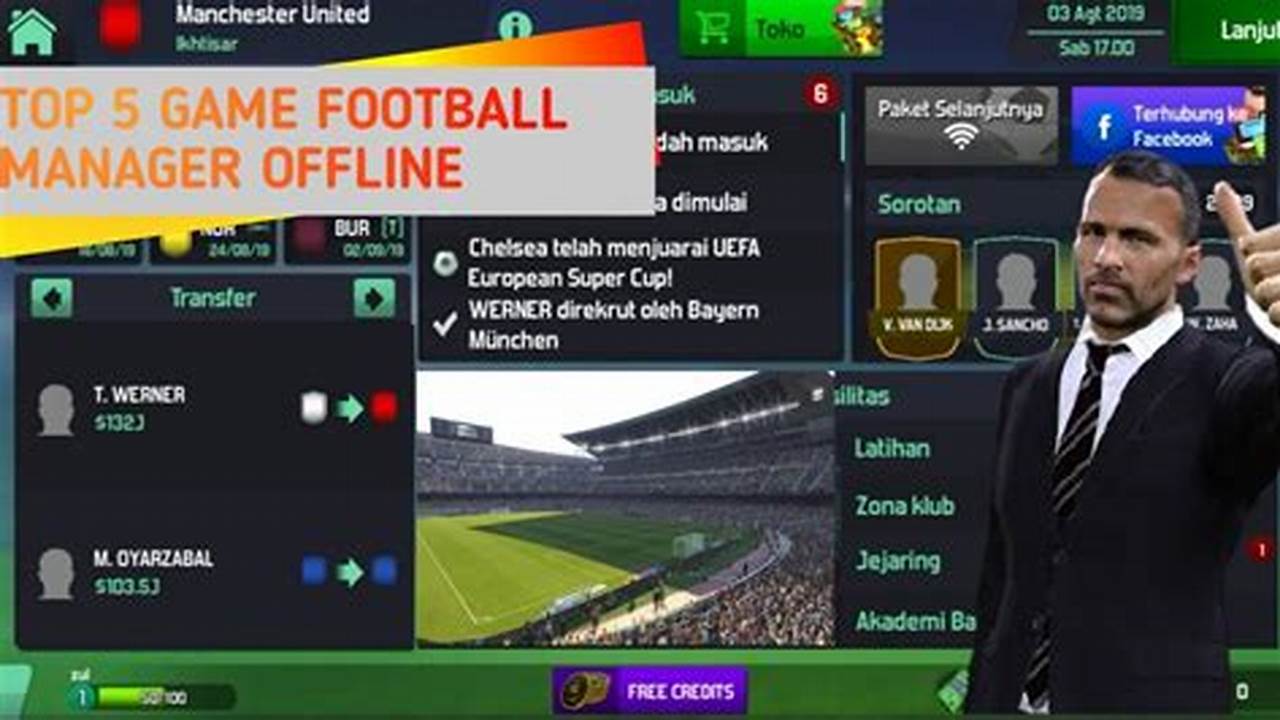 Temukan Kejutan Game Football Manager Android Offline!