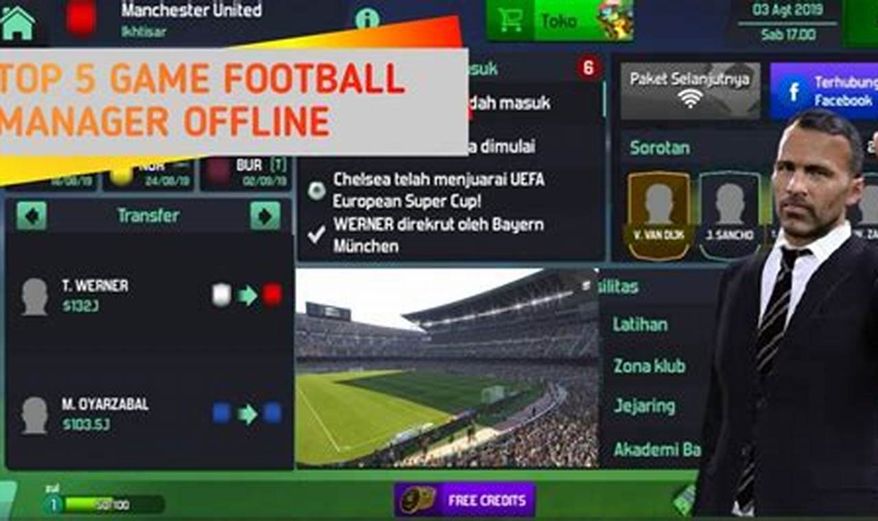 Game Football Manager Android Offline