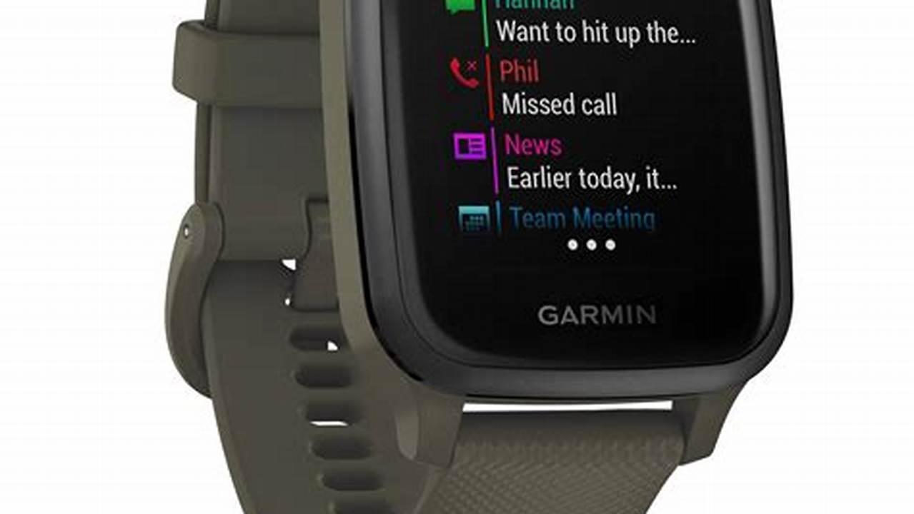 Garmin Venu Sq, Rekomendasi