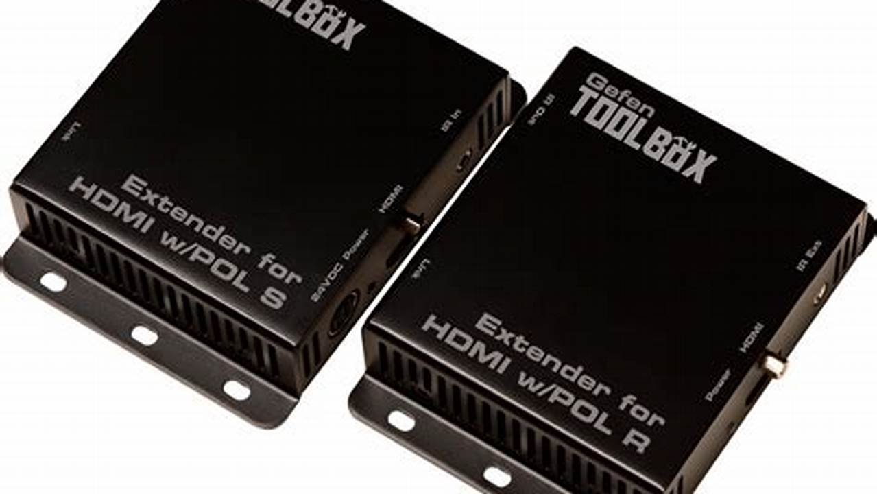 Gefen EXT-HDBT-4K60A, Rekomendasi