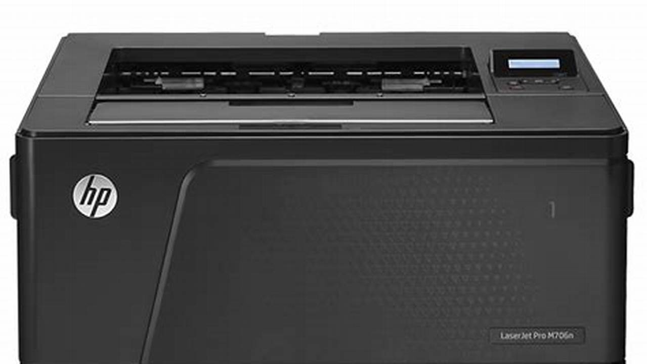 HP LaserJet Enterprise M706dn, Rekomendasi