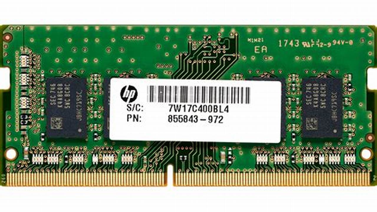 HP RAM 8GB SO-DIMM DDR4-2666MHz, Rekomendasi
