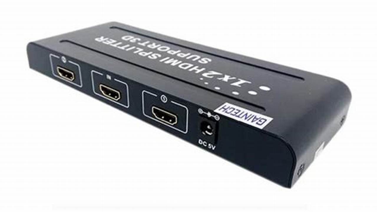 Temukan Rahasia HDMI Splitter Terbaik untuk Pengalaman Visual yang Tak Terlupakan!