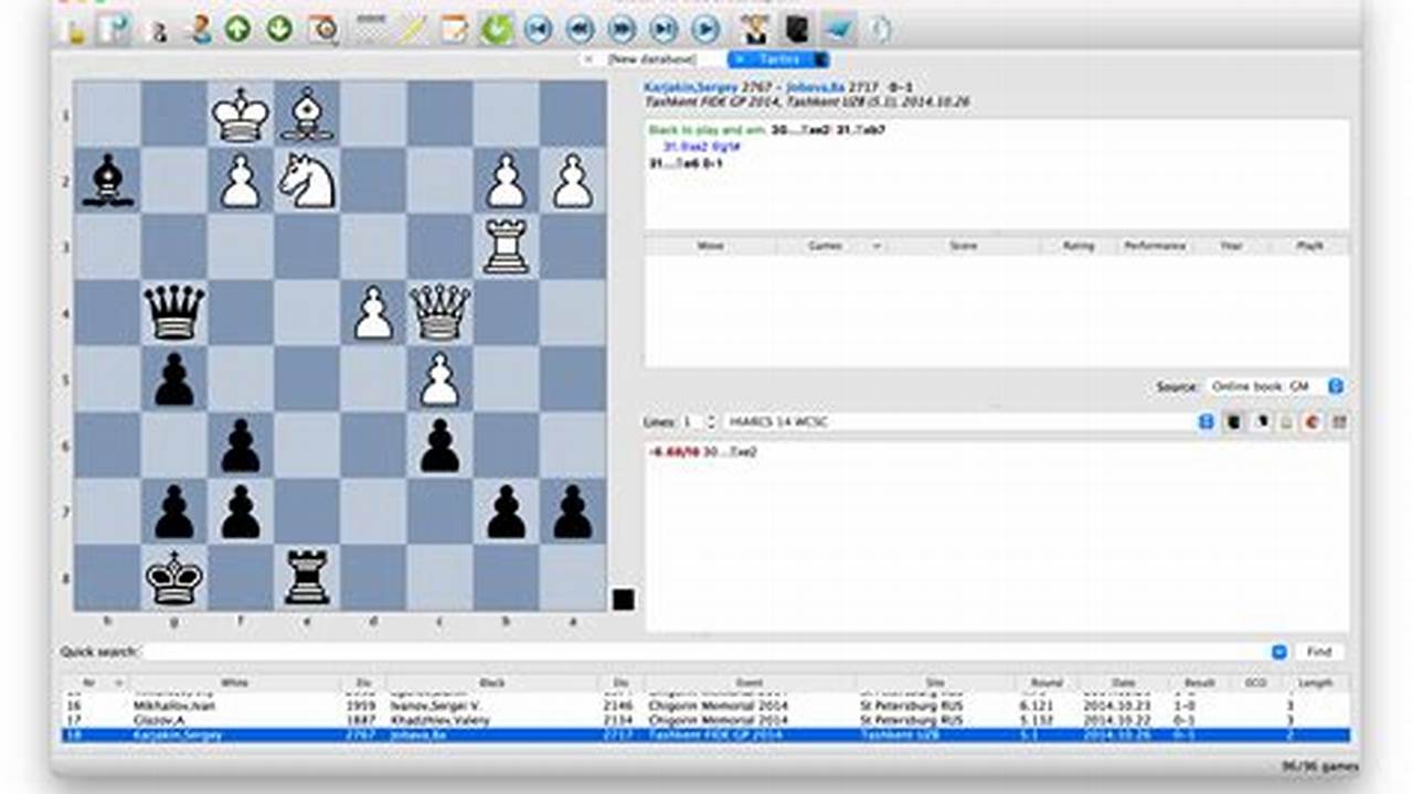 Hiarcs Chess Explorer, Rekomendasi