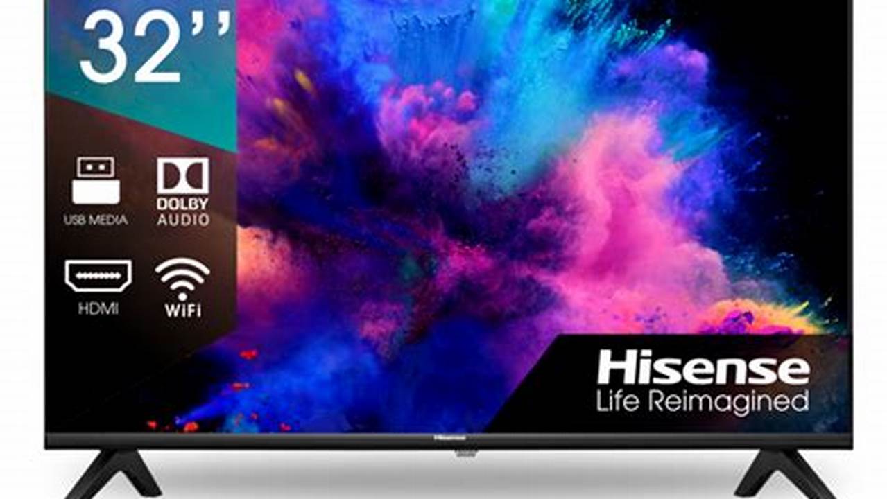 Hisense 32A4G Smart TV 32 Inch, Rekomendasi