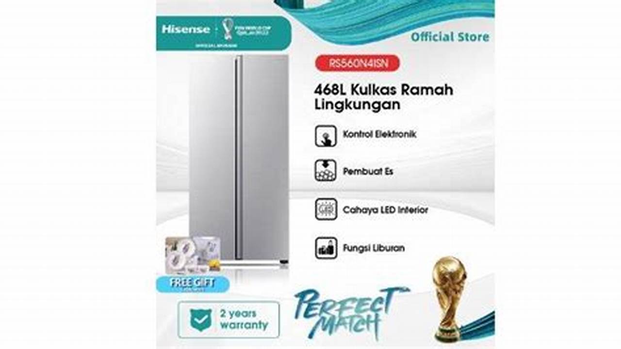 Hisense RT101D4AWF, Rekomendasi