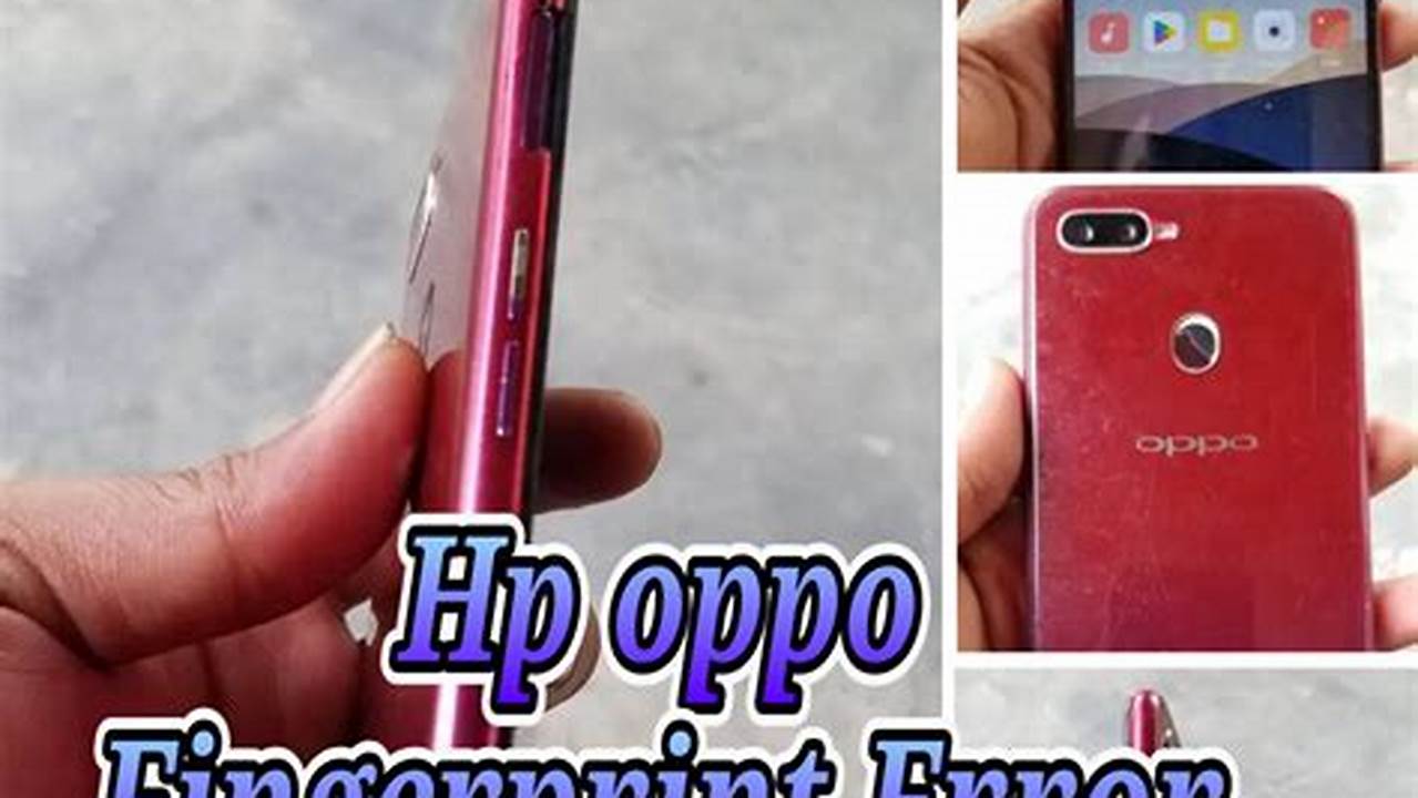 Rahasia Hp Oppo Fingerprint Terungkap!