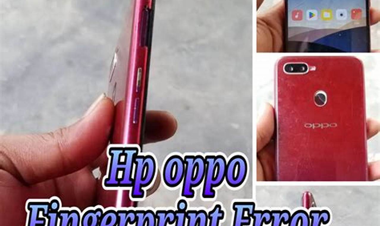 Hp Oppo Fingerprint