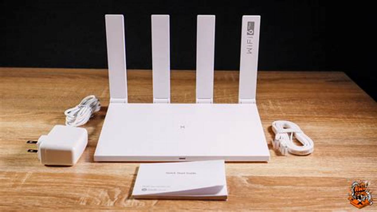 Huawei AX3000 Wi-Fi 6 Router, Rekomendasi