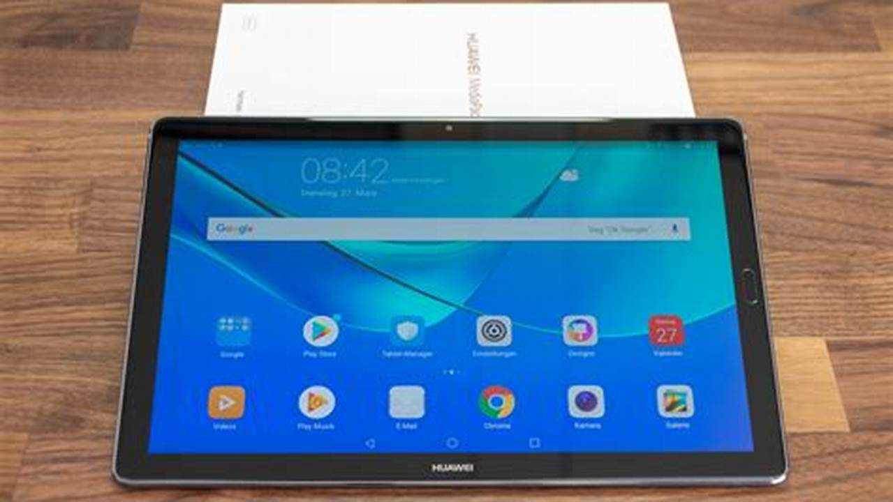 Huawei MediaPad M5, Rekomendasi