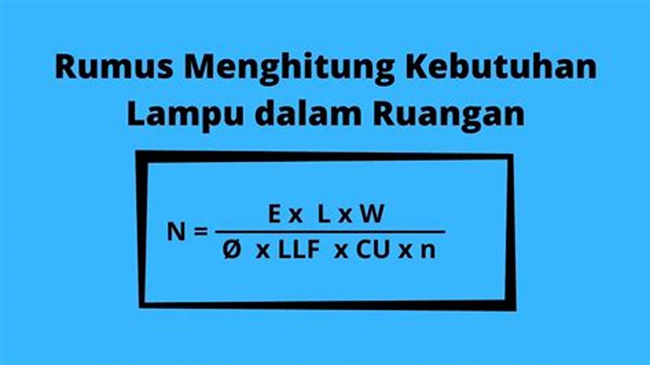 Jumlah Cahaya Yang Dibutuhkan, Rekomendasi