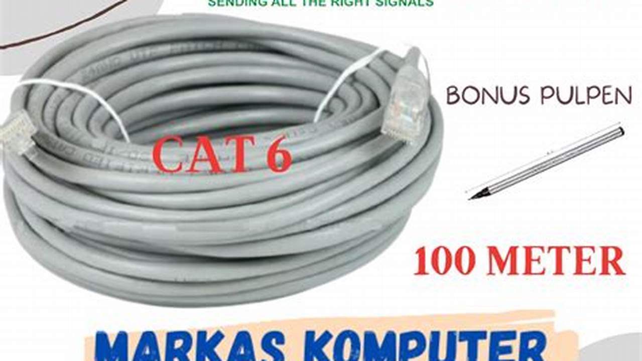 Kabel LAN UTP Cat6 Dari Nexans, Rekomendasi