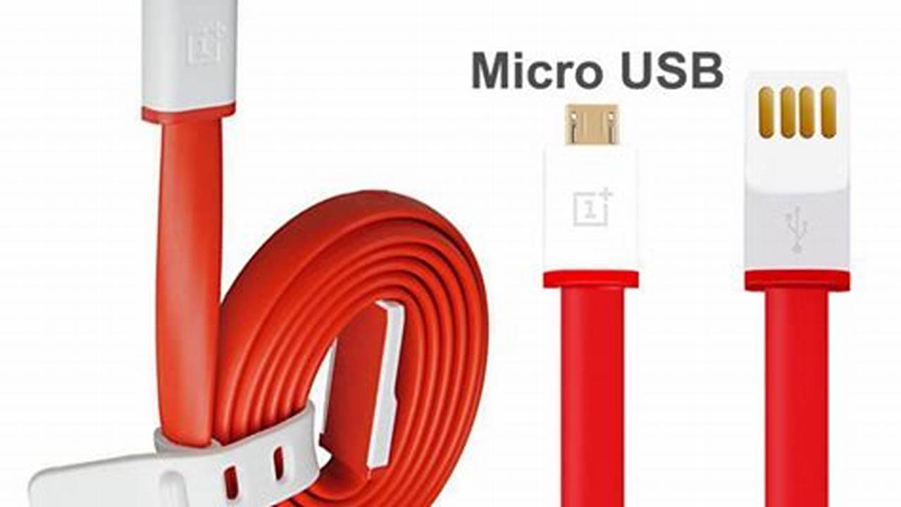 Kabel Micro USB OnePlus, Rekomendasi